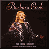 Live from London by Barbara Cook: CD Cover
