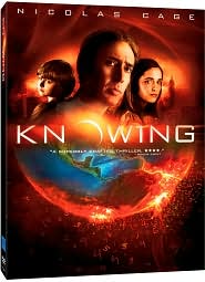 Knowing with Nicolas Cage: DVD Cover