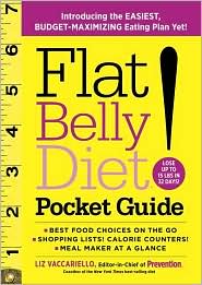 Flat Belly Diet! Pocket Guide by Liz Vaccariello: Book Cover
