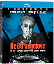 Dr. Strangelove or How I Learned to Stop Worrying and Love the Bomb with Peter Sellers: Blu-ray Cover