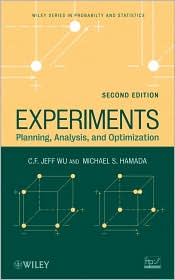 Experiments by C. F. Jeff Wu: Book Cover