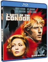 Three Days of the Condor with Robert Redford: Blu-ray Cover