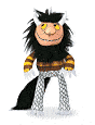 Product Image. Title: Wild Things Moishe Doll: 7 inches