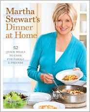 Martha Stewart's Dinner at Home by Martha Stewart: Book Cover