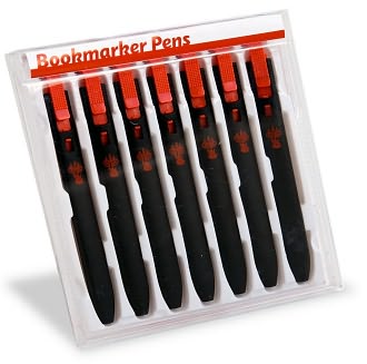 Red Guitar Bookmarker Pen Set by Barnes & Noble: Product Image