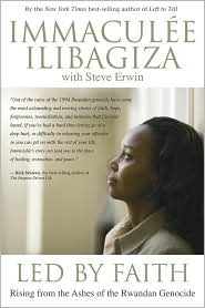 Led by Faith by Immacul�e Ilibagiza: Book Cover