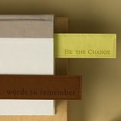 Product Image. Title: Embossed Quote Bookmark Set