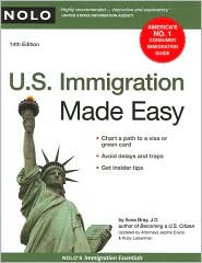 U.S. Immigration Made Easy by Ilona Bray: Book Cover