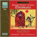 CD Cover Image. Title: English, French, and Italian Madrigals, Artist:   Alfred Deller & the Deller Consort