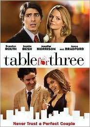 Table for Three with Brandon Routh: DVD Cover