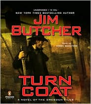 Turn Coat (Dresden Files Series #11) by Jim Butcher: CD Audiobook Cover