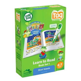 LeapFrog Tag Learn to Read Phonics Book Series: Short Vowels