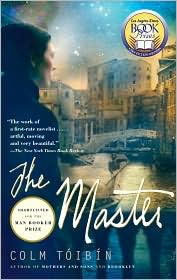 The Master by Colm Toibin: Book Cover