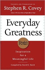 Everyday Greatness by Stephen R. Covey: Book Cover