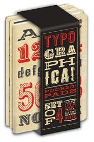 Typographica Pocket Pads