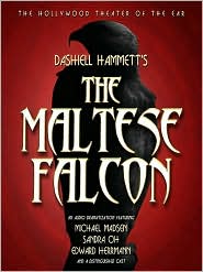 The Maltese Falcon by Dashiell Hammett: Audio Book Cover