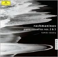 Rachmaninov: Piano Concertos Nos. 2 & 3 by Tam�s V�s�ry: CD Cover