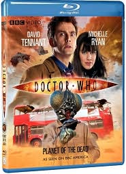 Doctor Who - Planet of the Dead with David Tennant: Blu-ray Cover