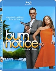 Burn Notice - Season 2 with Jeffrey Donovan: Blu-ray Cover