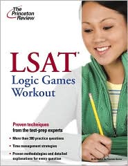 LSAT Logic Games Workout by Princeton Review: Book Cover