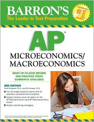 Barron's AP Microeconomics/Macroeconomics by Frank Musgrave Ph.D.: Book Cover