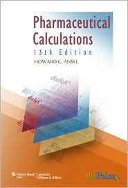 Pharmaceutical Calculations by Howard C Ansel: Book Cover