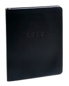 Book Cover Image. Title: 2010 Monthly Large Black Cambridge Planner Calendar, Author: by   Gallery Leather
