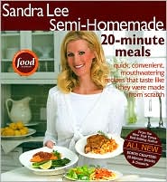 Semi-Homemade 20-Minute Meals by Sandra Lee: Book Cover