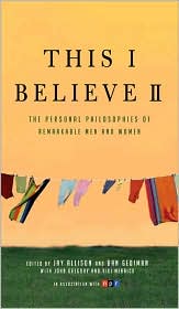 This I Believe II by Jay Allison: Book Cover