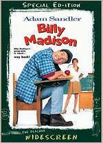 Billy Madison with Adam Sandler: DVD Cover