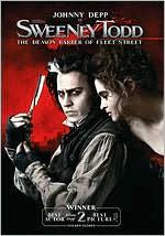 Sweeney Todd: The Demon Barber of Fleet Street with Johnny Depp: DVD Cover