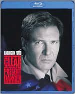 Clear and Present Danger with Harrison Ford: Blu-ray Cover