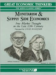 Monetarism & Supply Side Economics by Dr. Arjo Klamer: Audio Book Cover