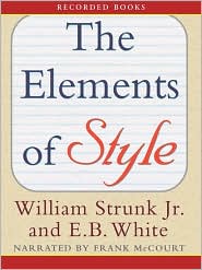 The Elements of Style by William Strunk: Audio Book Cover