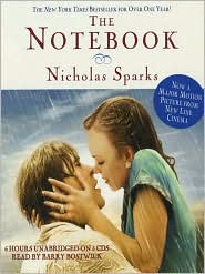 The Notebook by Nicholas Sparks: Audio Book Cover
