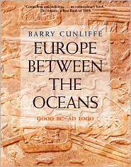 Europe Between the Oceans by Barry Cunliffe: Book Cover