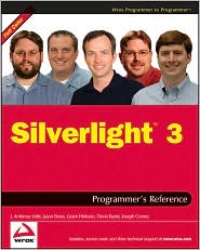 Silverlight 3 by J. Ambrose Little: Book Cover