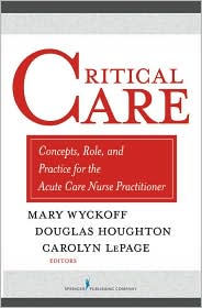 Critical Care by Mary Wyckoff: Book Cover
