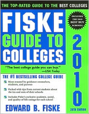 Fiske Guide to Colleges 2010 by Edward B. Fiske: Book Cover
