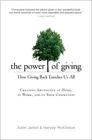 The Power of Giving by Azim Jamal: Book Cover