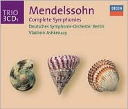 Mendelssohn: Complete Symphonies by Vladimir Ashkenazy: CD Cover
