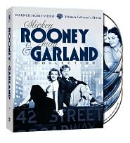 The Mickey Rooney & Judy Garland Collection with Mickey Rooney: DVD Cover
