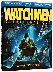 Watchmen with Malin Akerman: Blu-ray Cover
