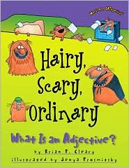 Hairy, Scary, Ordinary by Brian P. Cleary: Book Cover