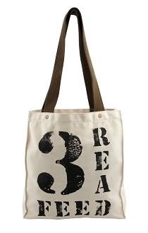 FEED Read Organic Cotton Canvas Tote Bag by FEED Projects LLC: Product Image
