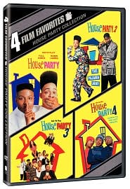 House Party Collection: 4 Film Favorites: DVD Cover