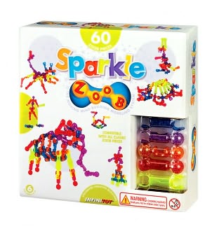 Sparkle Zoob - 60 Piece Set by Infinitoy: Product Image