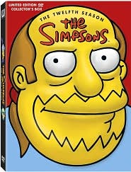 The Simpsons - Season 12 with Dan Castellaneta: DVD Cover