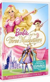 Barbie and the Three Musketeers with Kelly Sheridan: DVD Cover