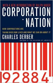 Corporation Nation by Charles Derber: Book Cover